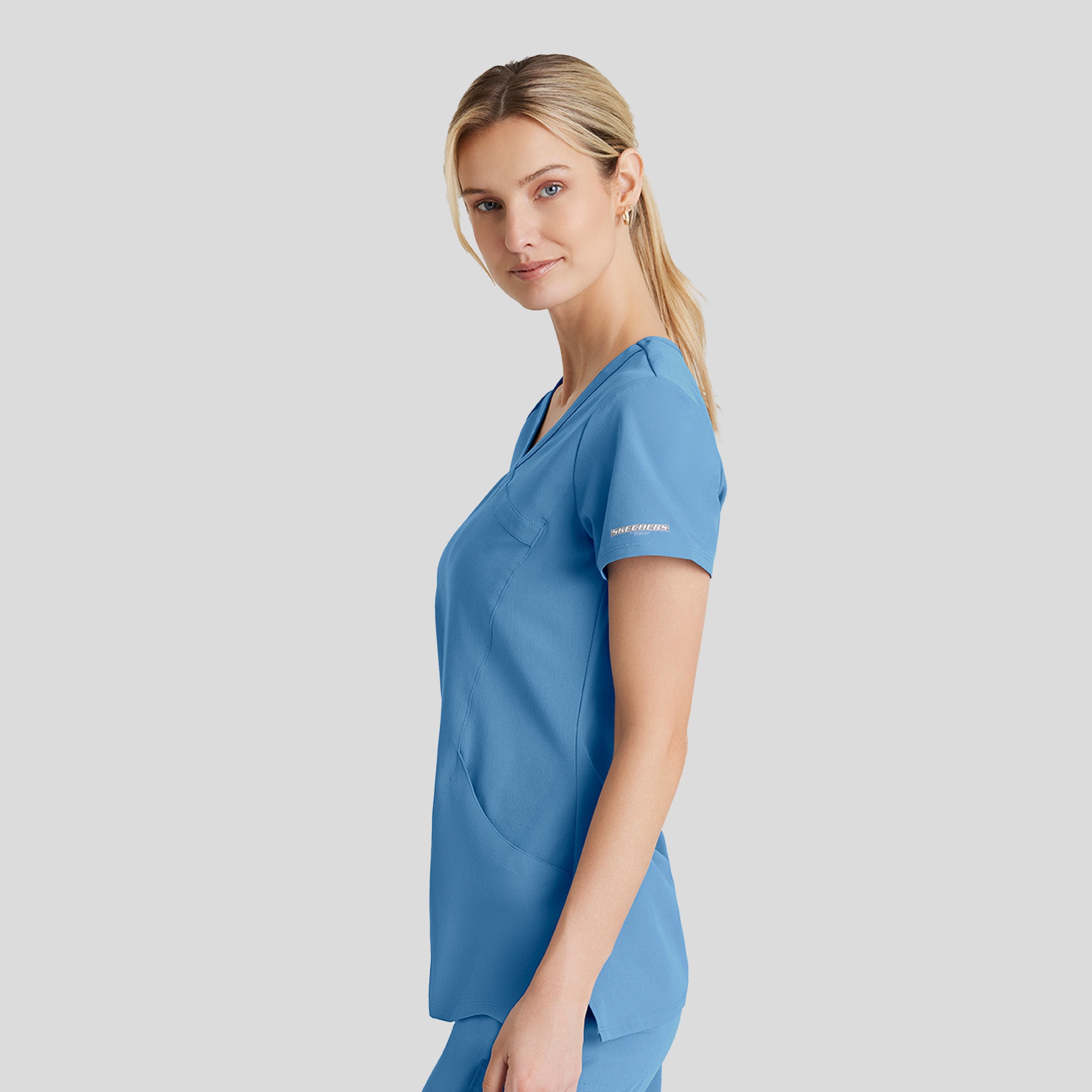 Reliance 3-Pocket Crossover V-Neck Scrub Top | Ciel