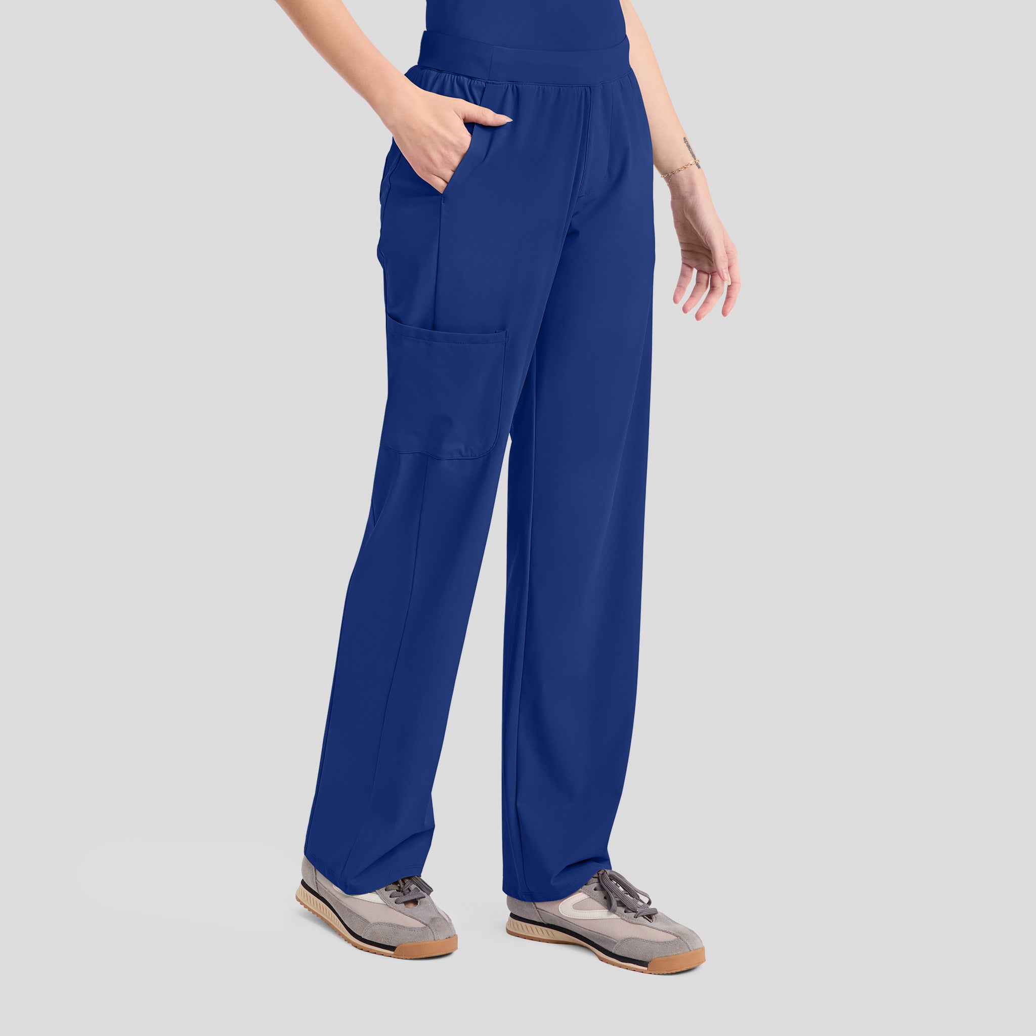 4-Pocket Straight Leg Pant | Royal