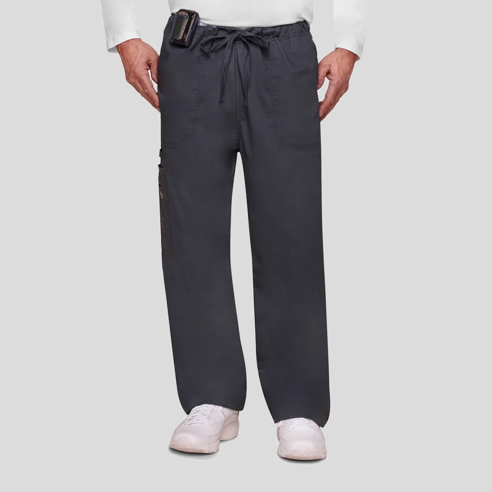 Unisex Drawstring Cargo Pant | Pewter
