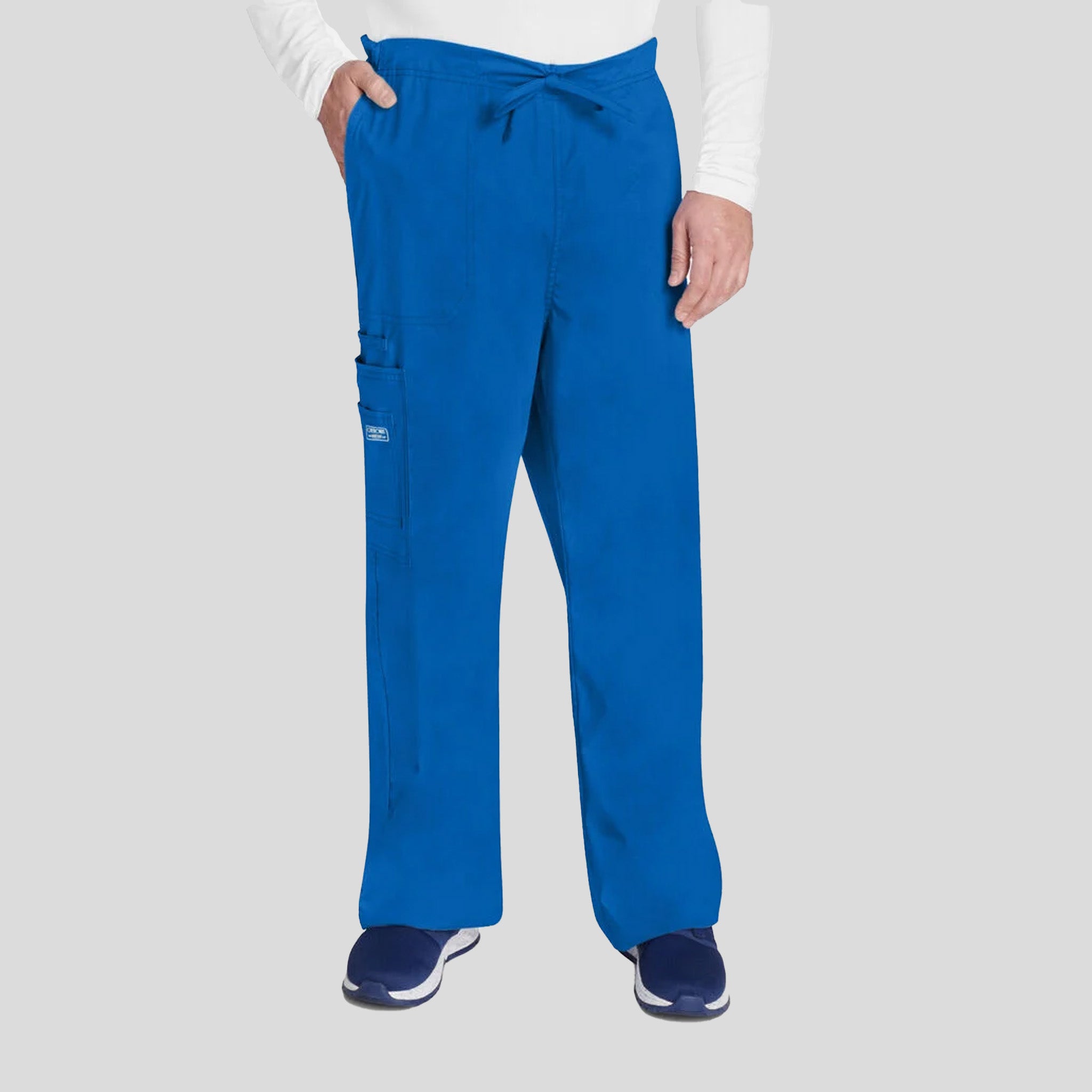 Unisex Drawstring Cargo Pant | Royal