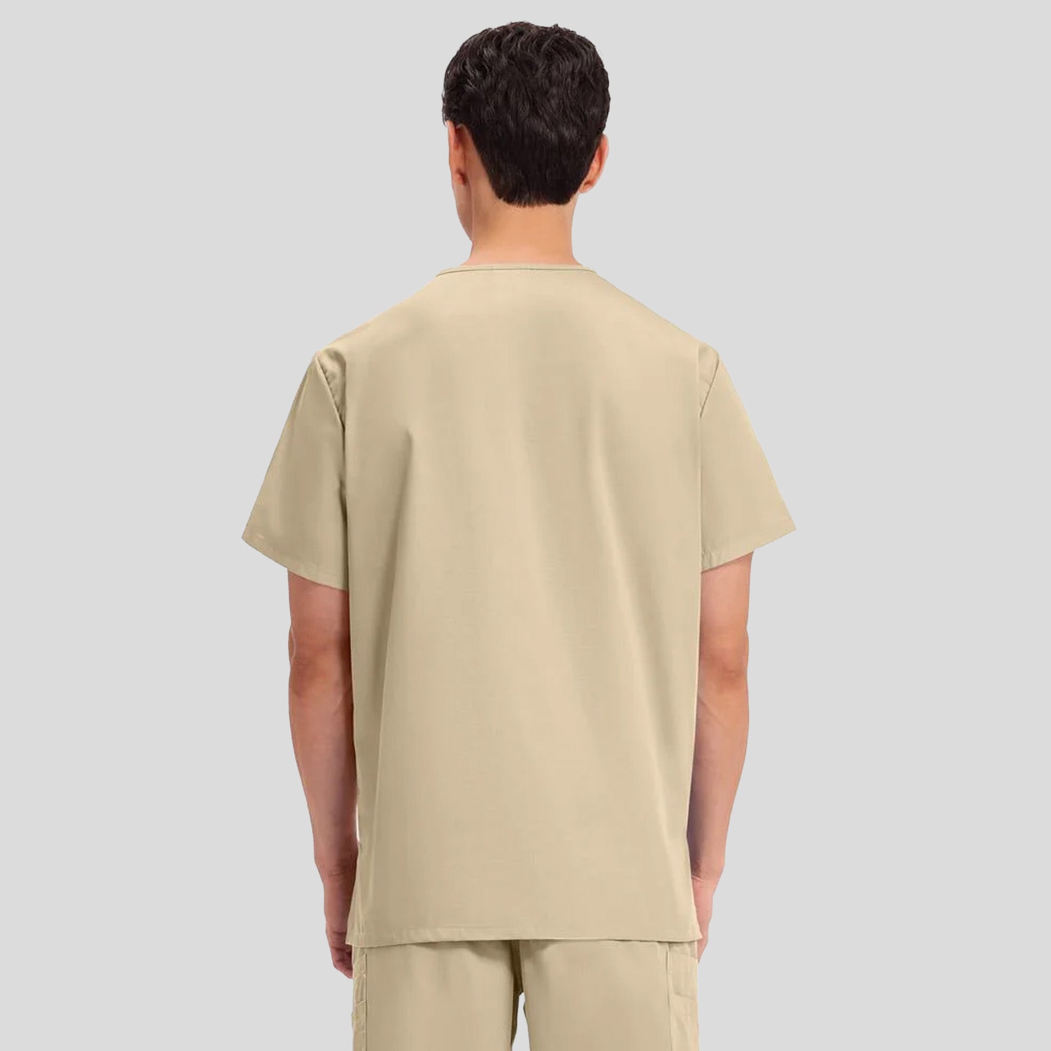 Unisex V-Neck 3 Pocket | Khaki