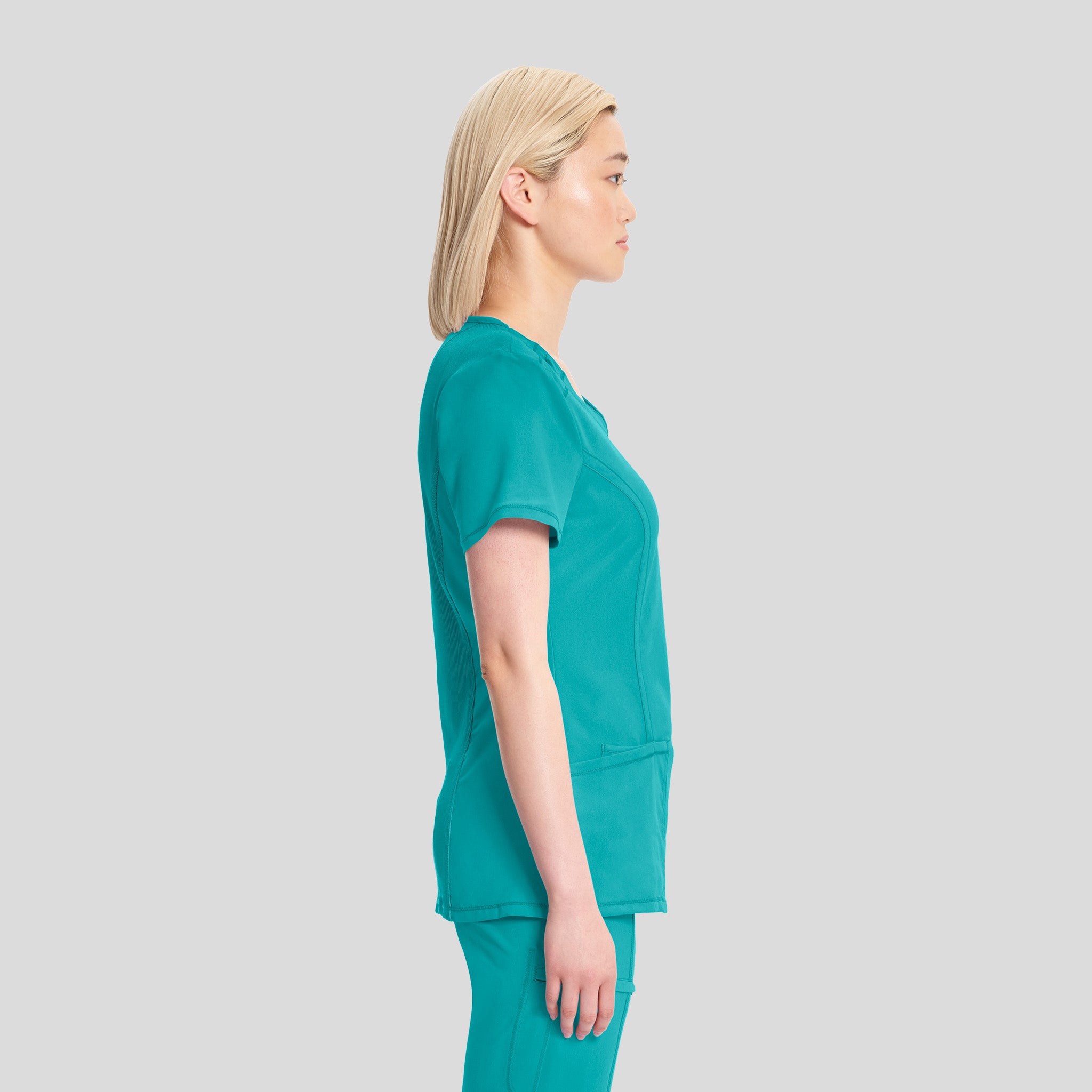 Women's Round Neck Top | Teal