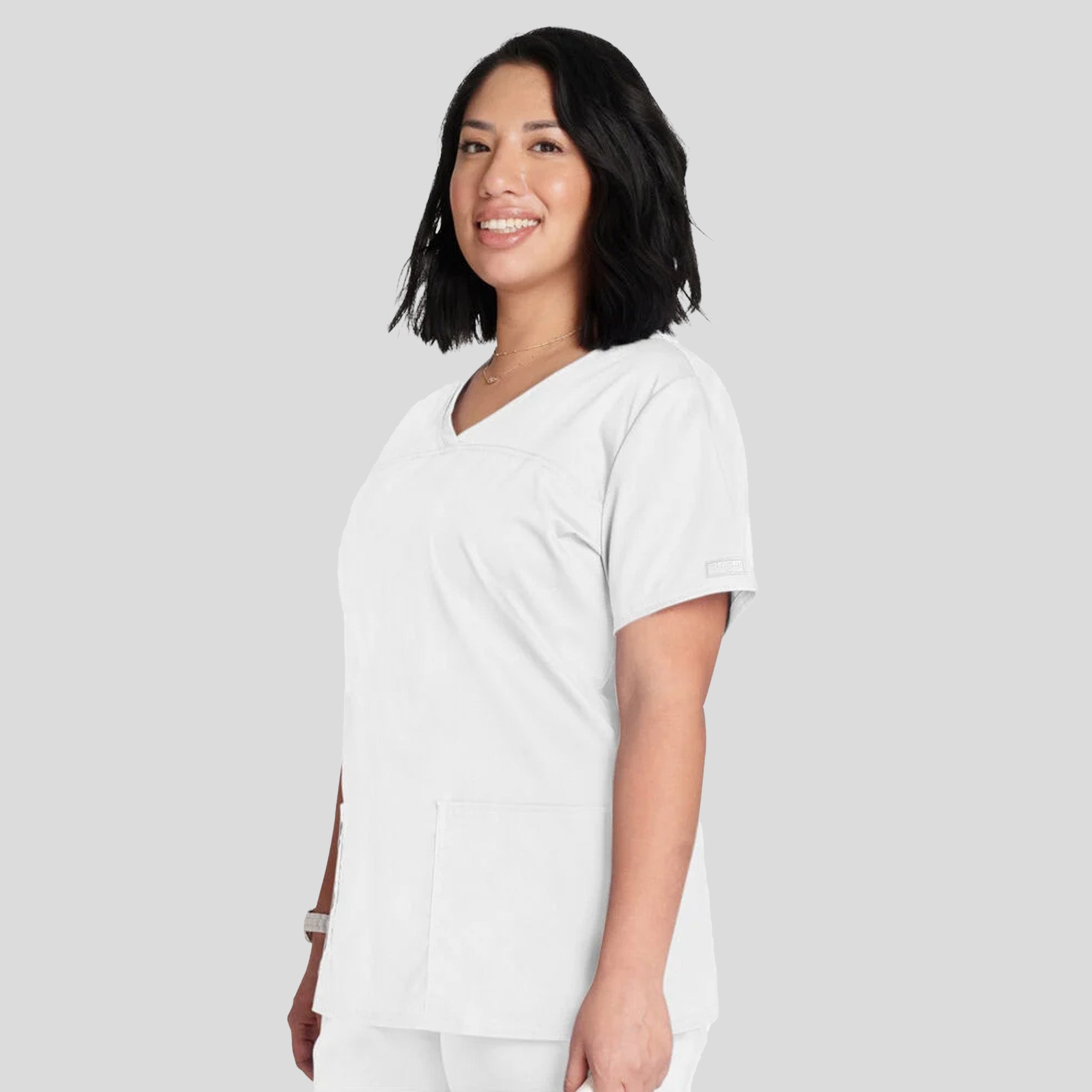 Women's V-Neck | White