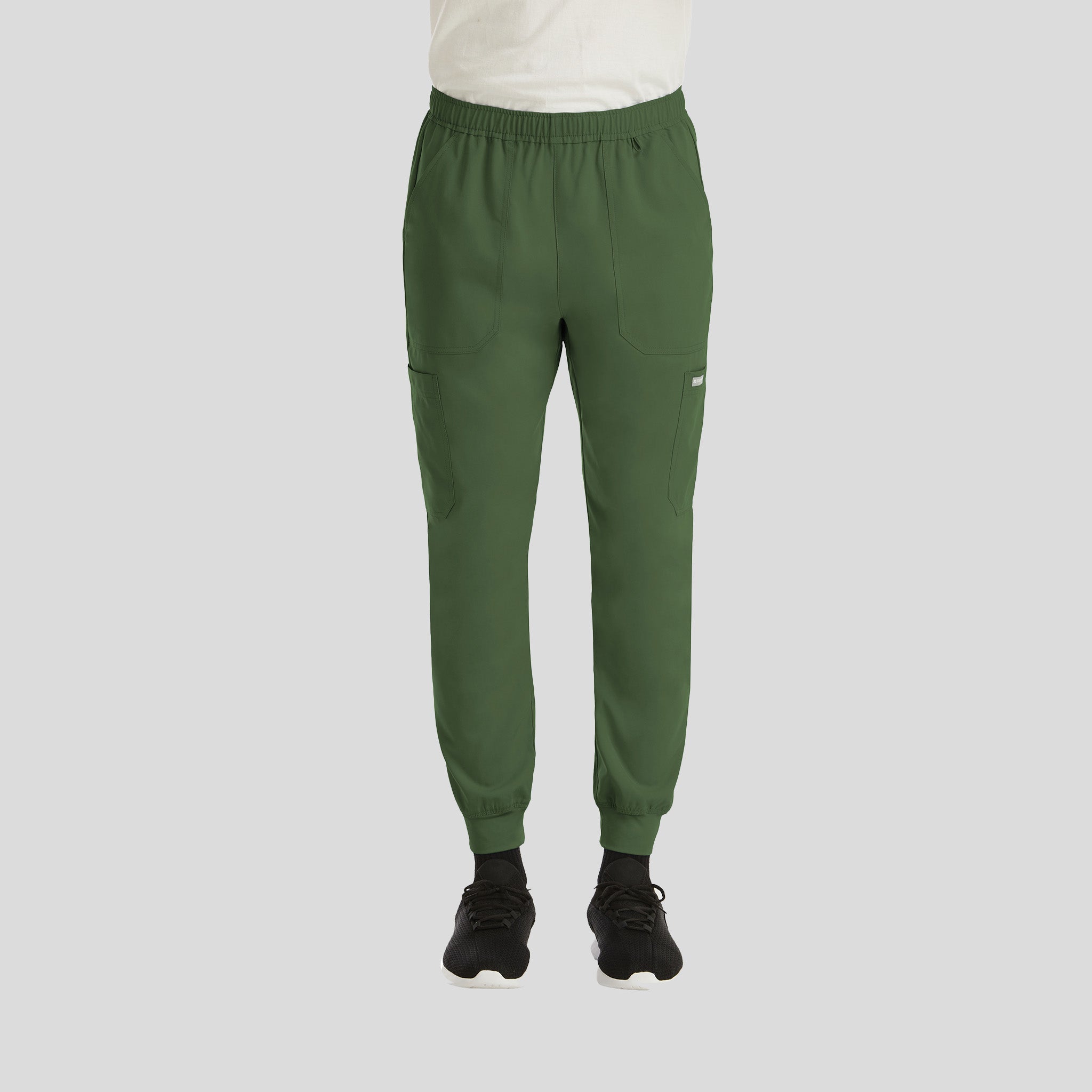 Menβs Full Elastic Jogger | Olive