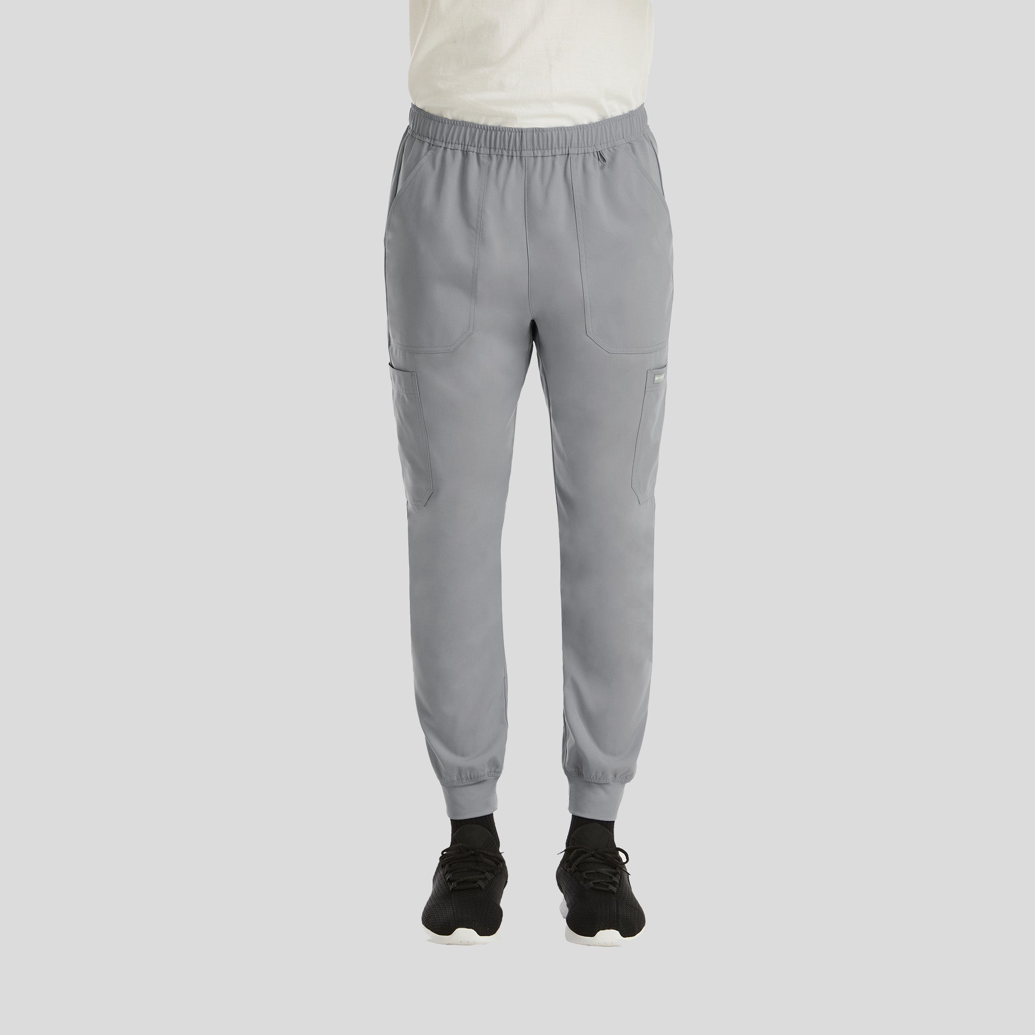 Menβs Full Elastic Jogger | Quite Grey