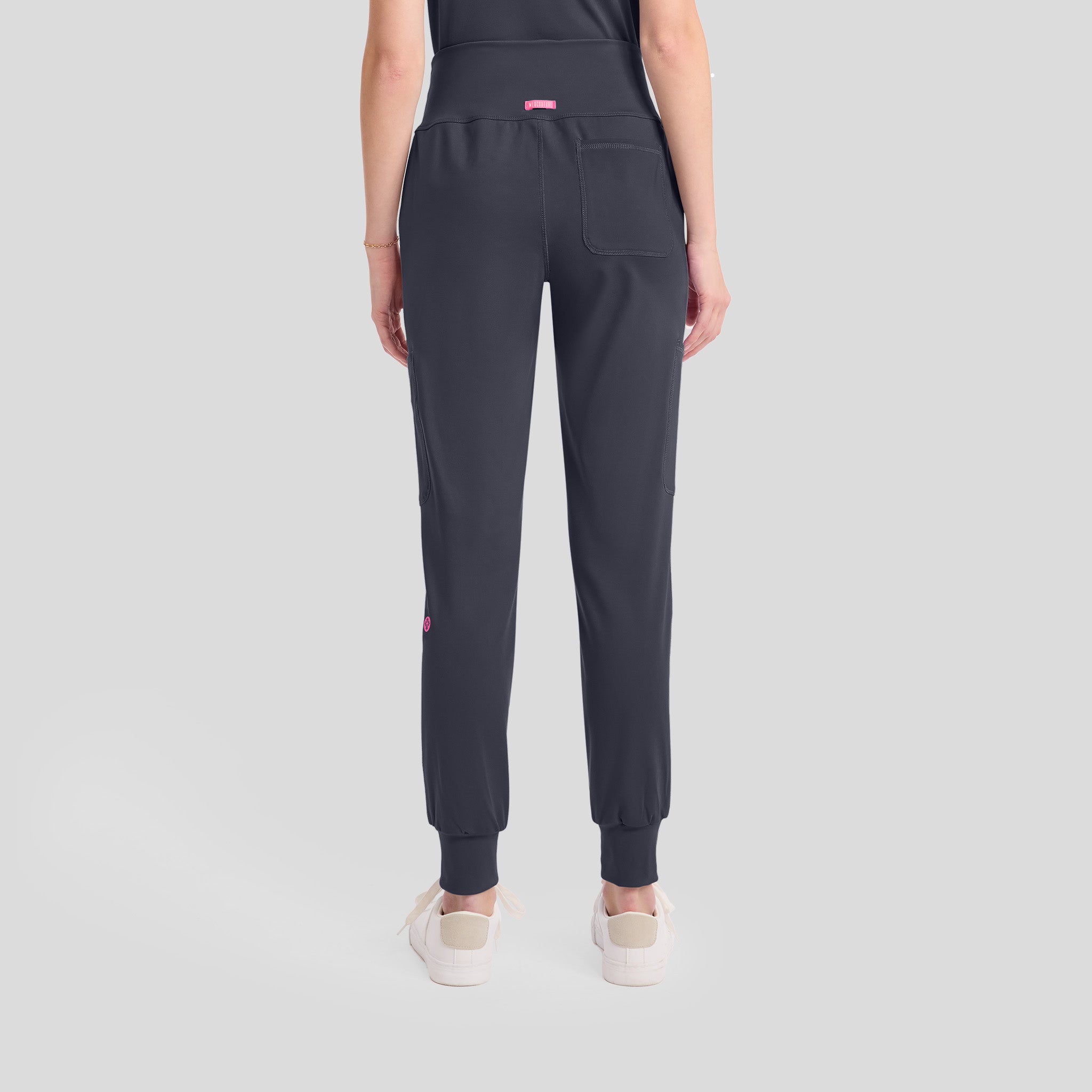 5-Pocket STRETCH High-Rise Cargo Jogger | Pewter