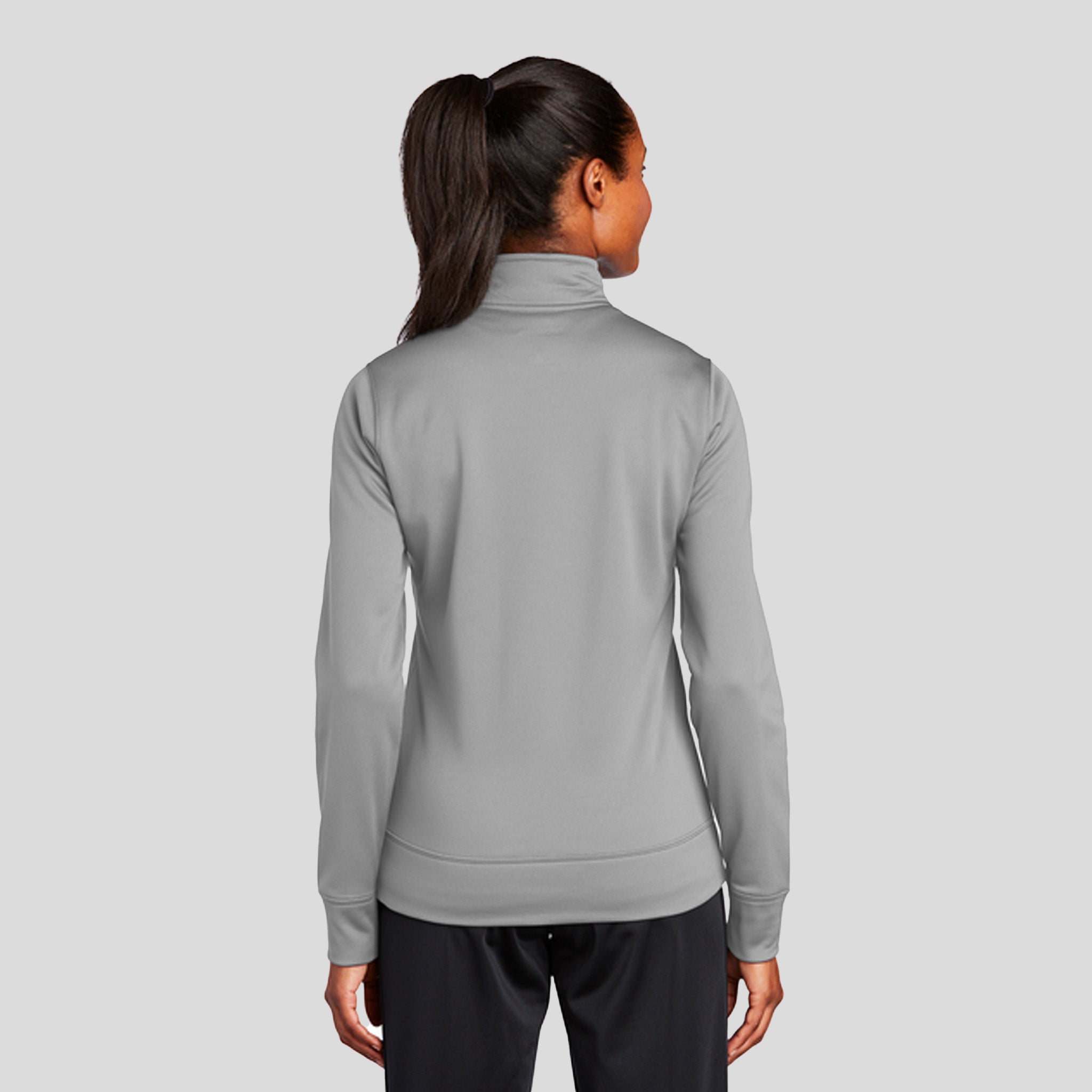 Women's Sport-Wickยฎ Fleece Full-Zip Jacket | Silver