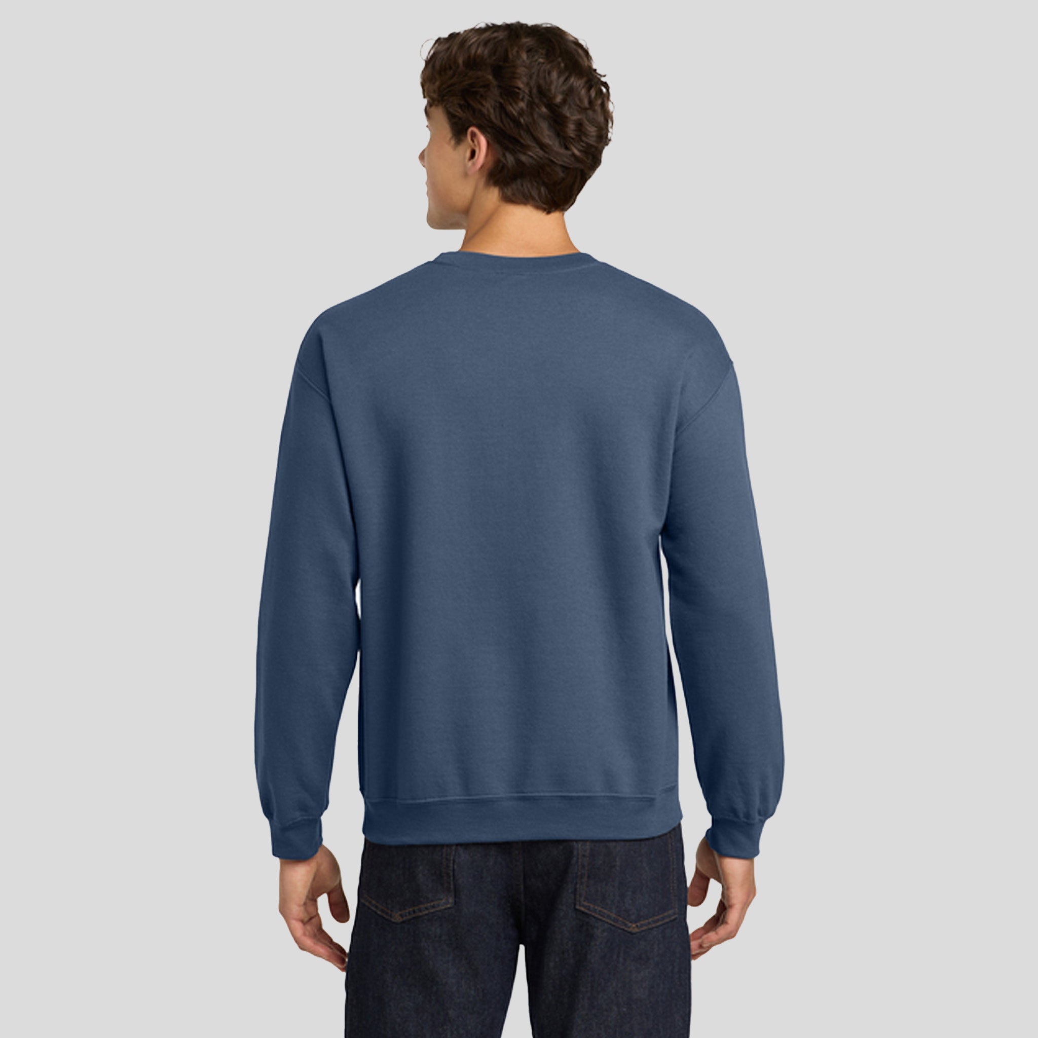Heavy Blendβ’ Crewneck Sweatshirt | Indigo Blue
