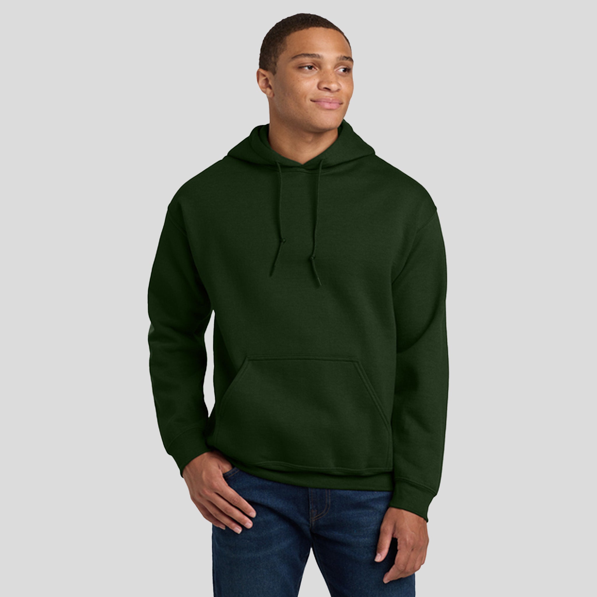 Heavy Blendβ’ Hooded Sweatshirt | Forest Green