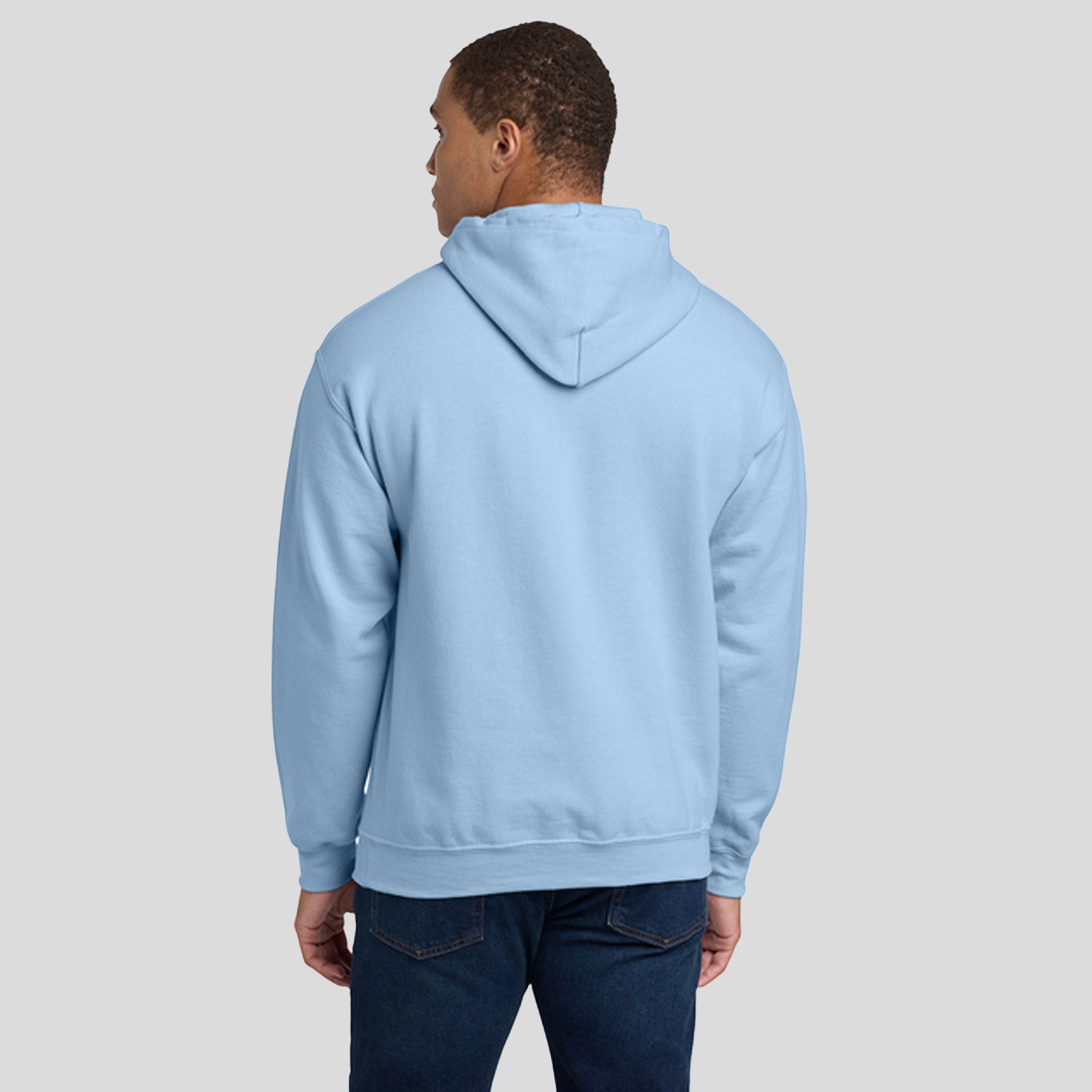 Heavy Blendβ’ Hooded Sweatshirt | Light Blue