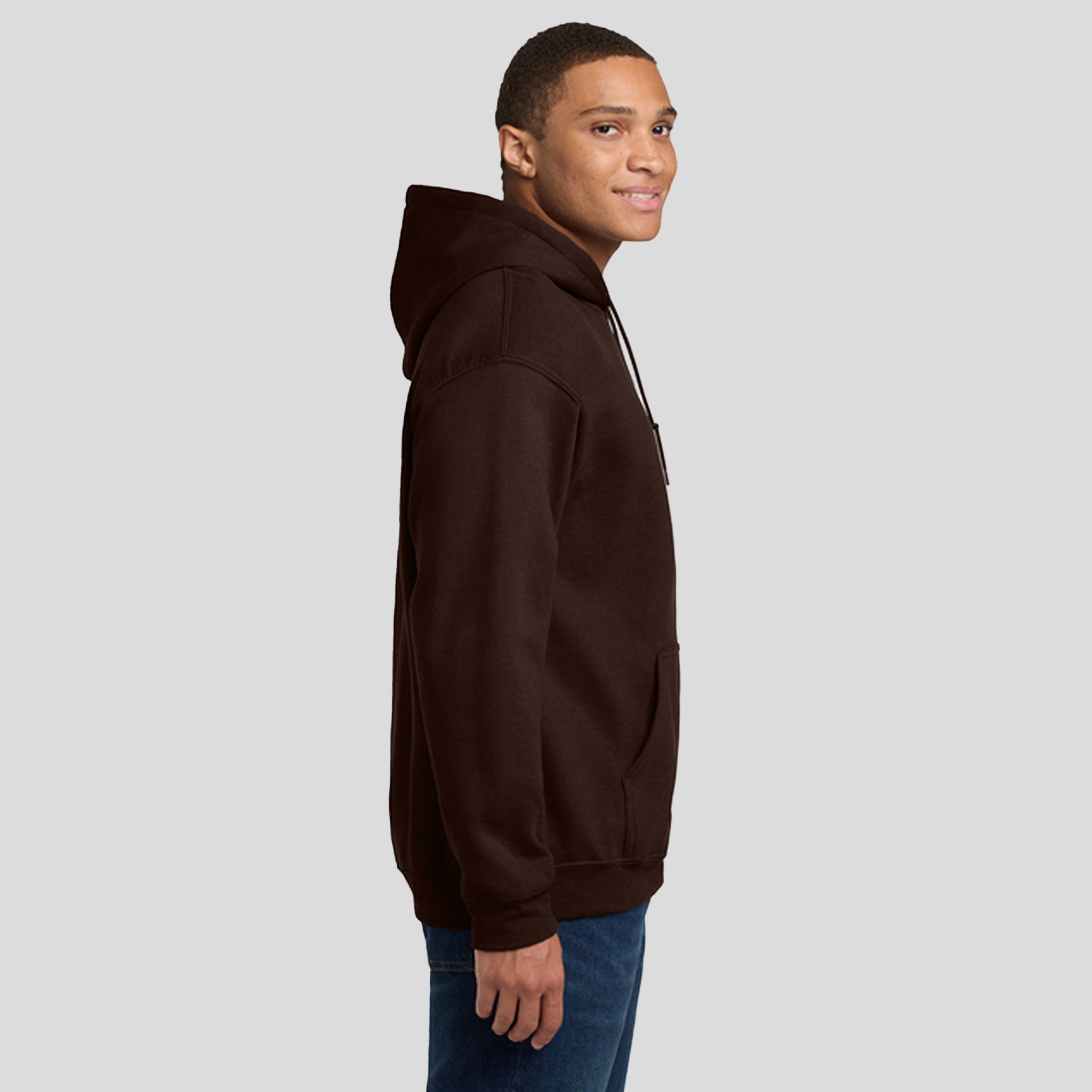 Heavy Blendβ’ Hooded Sweatshirt | Dark Chocolate