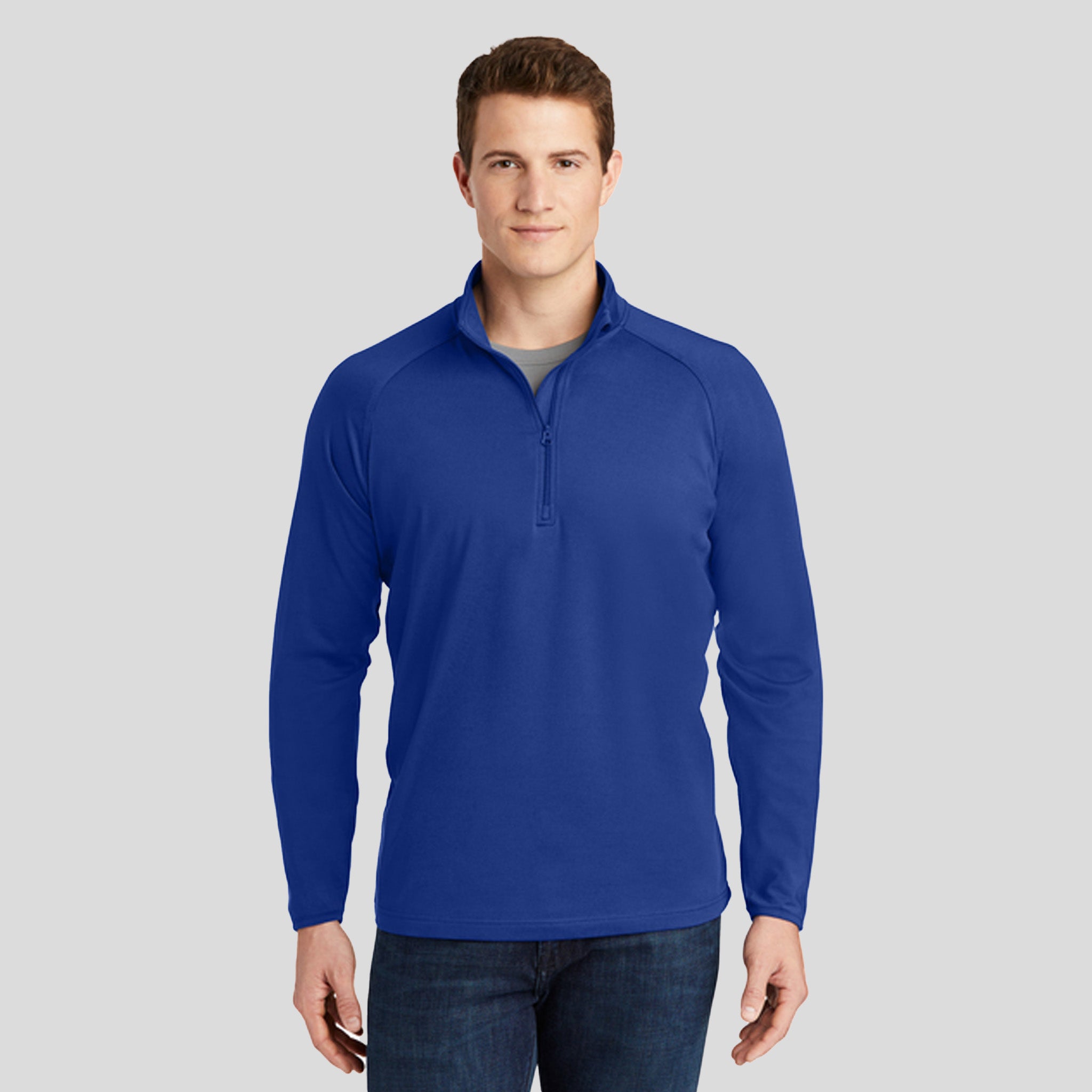Sport-Wickยฎ Stretch 1/4-Zip Pullover | True Royal