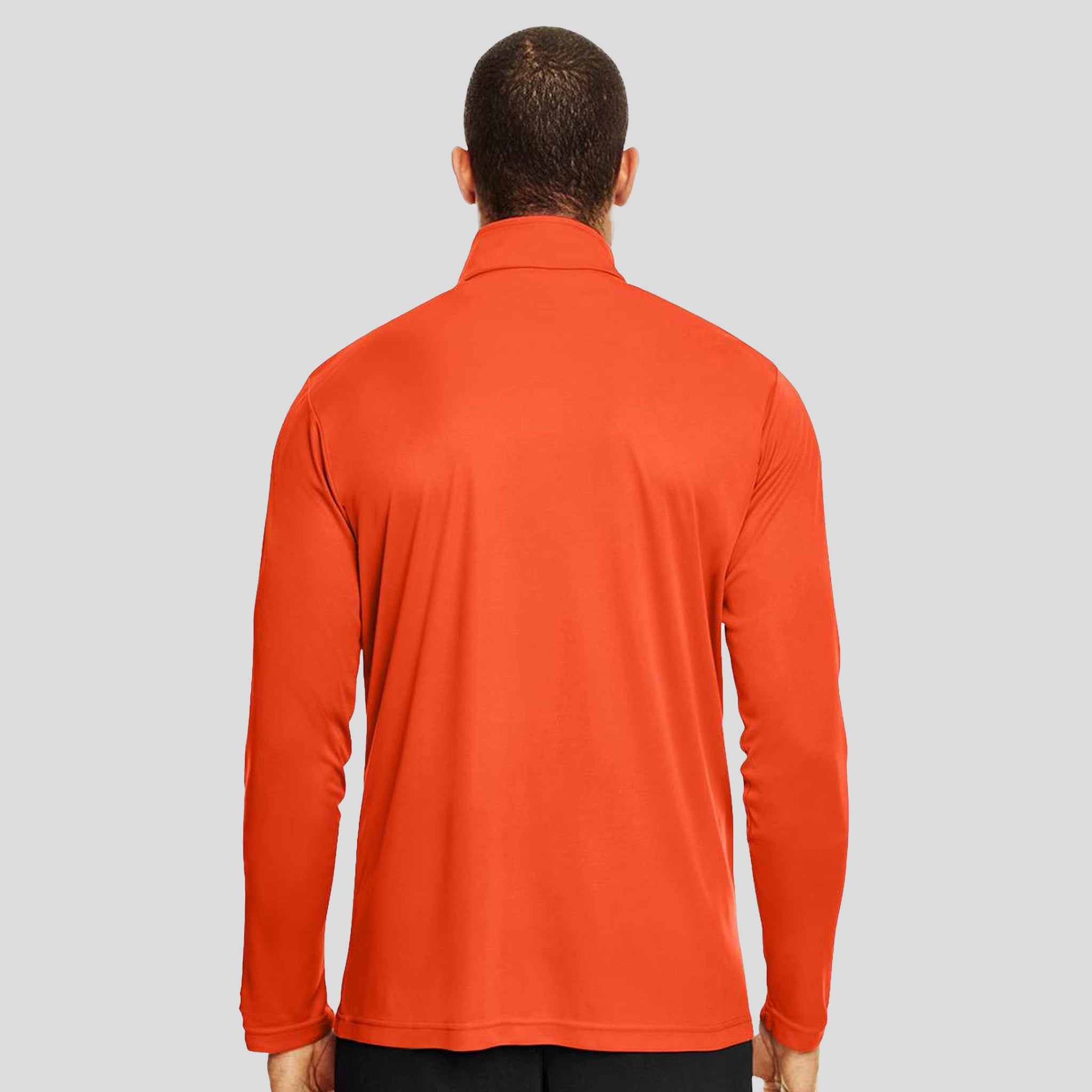 Men's Zone Performance Quarter-Zip Pullover | Sport Orange