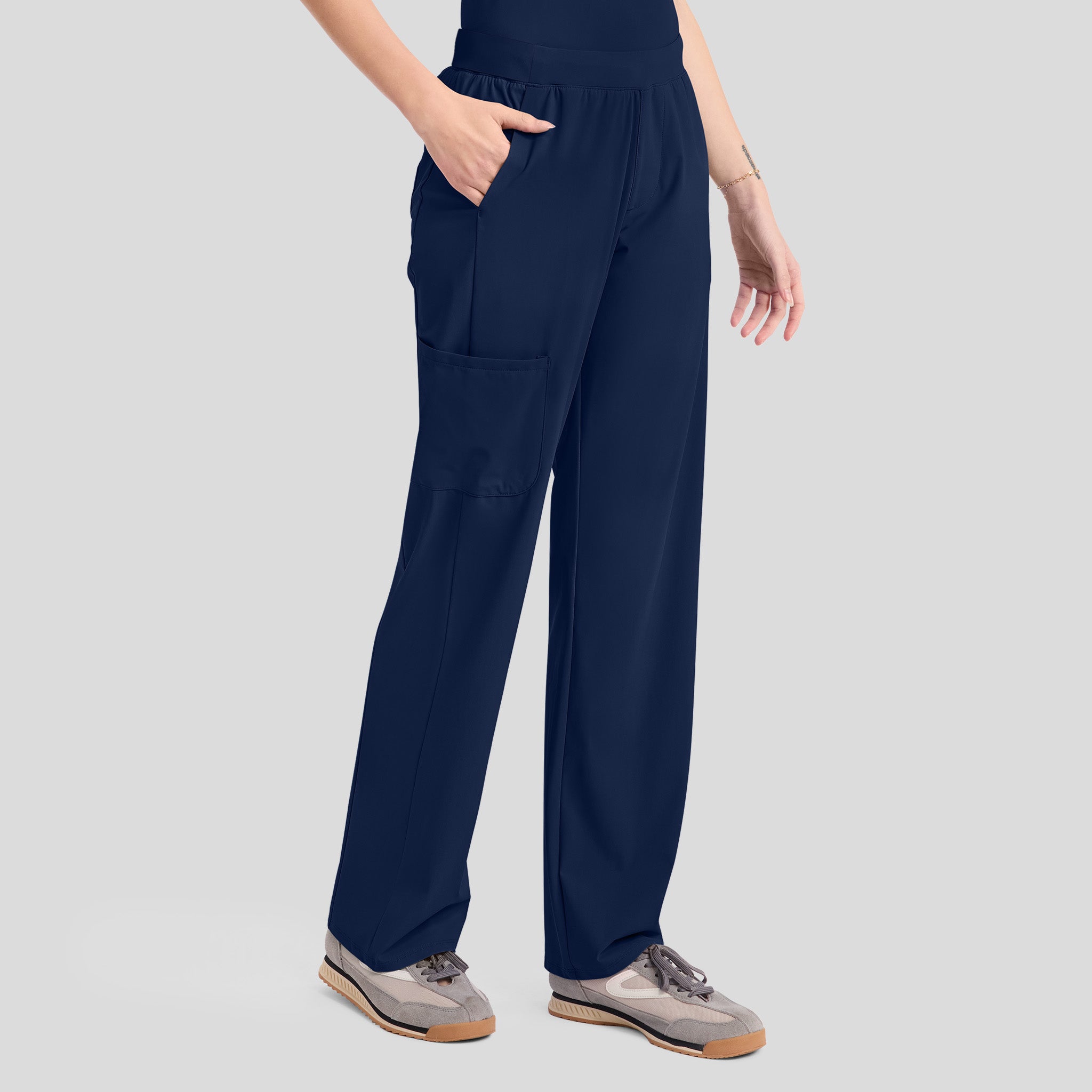 4-Pocket Straight Leg Pant | Navy