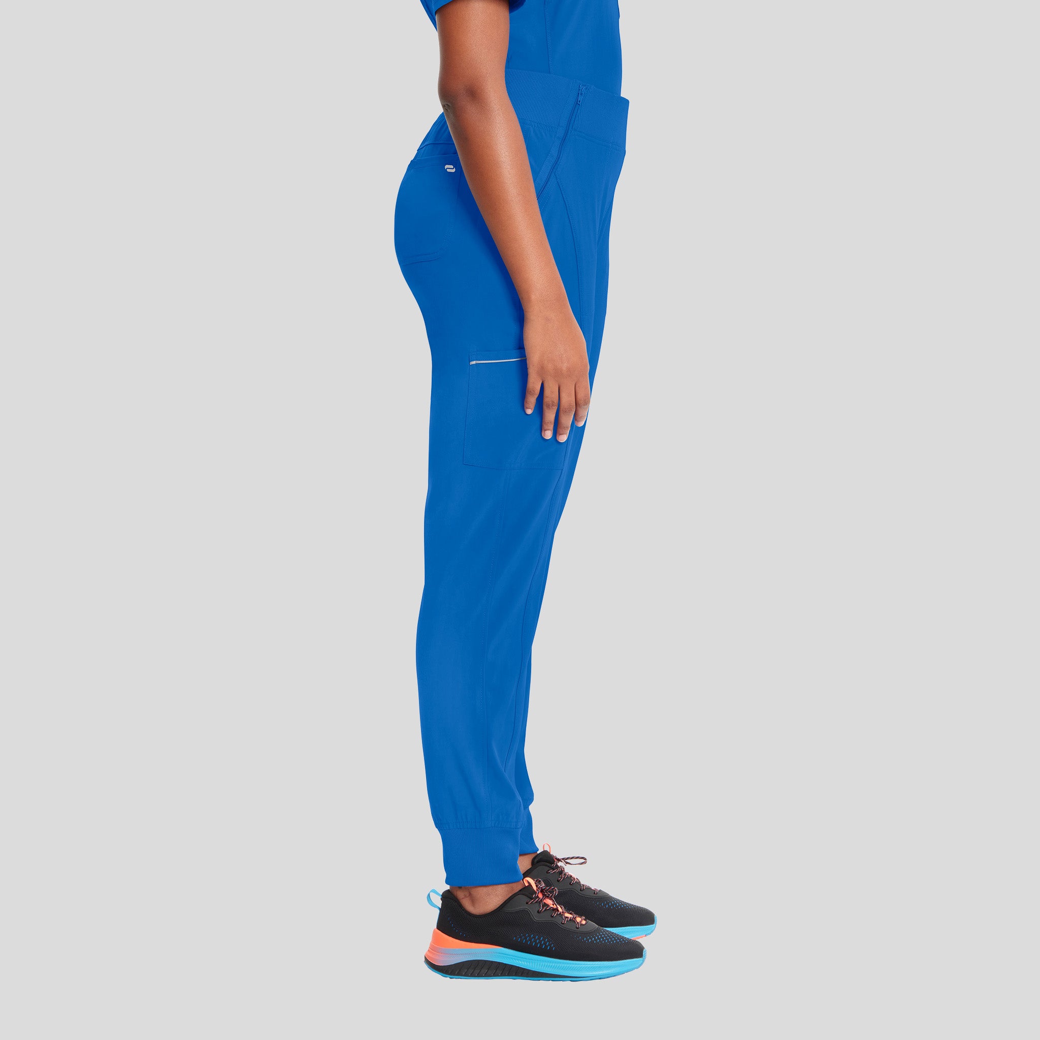 Infinity Elastic Waistband Jogger Scrub Pant | Royal