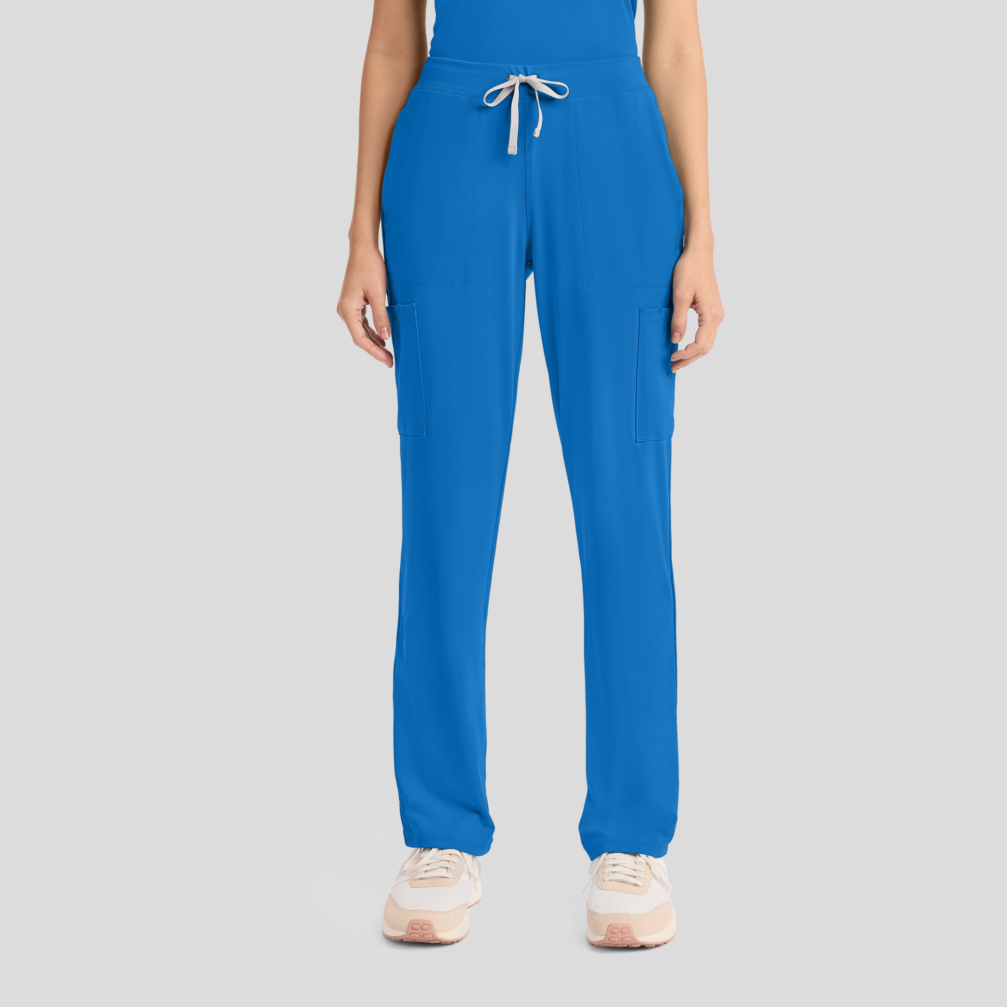 Achieve Pull-On Straight Leg Scrub Pant | True Blue