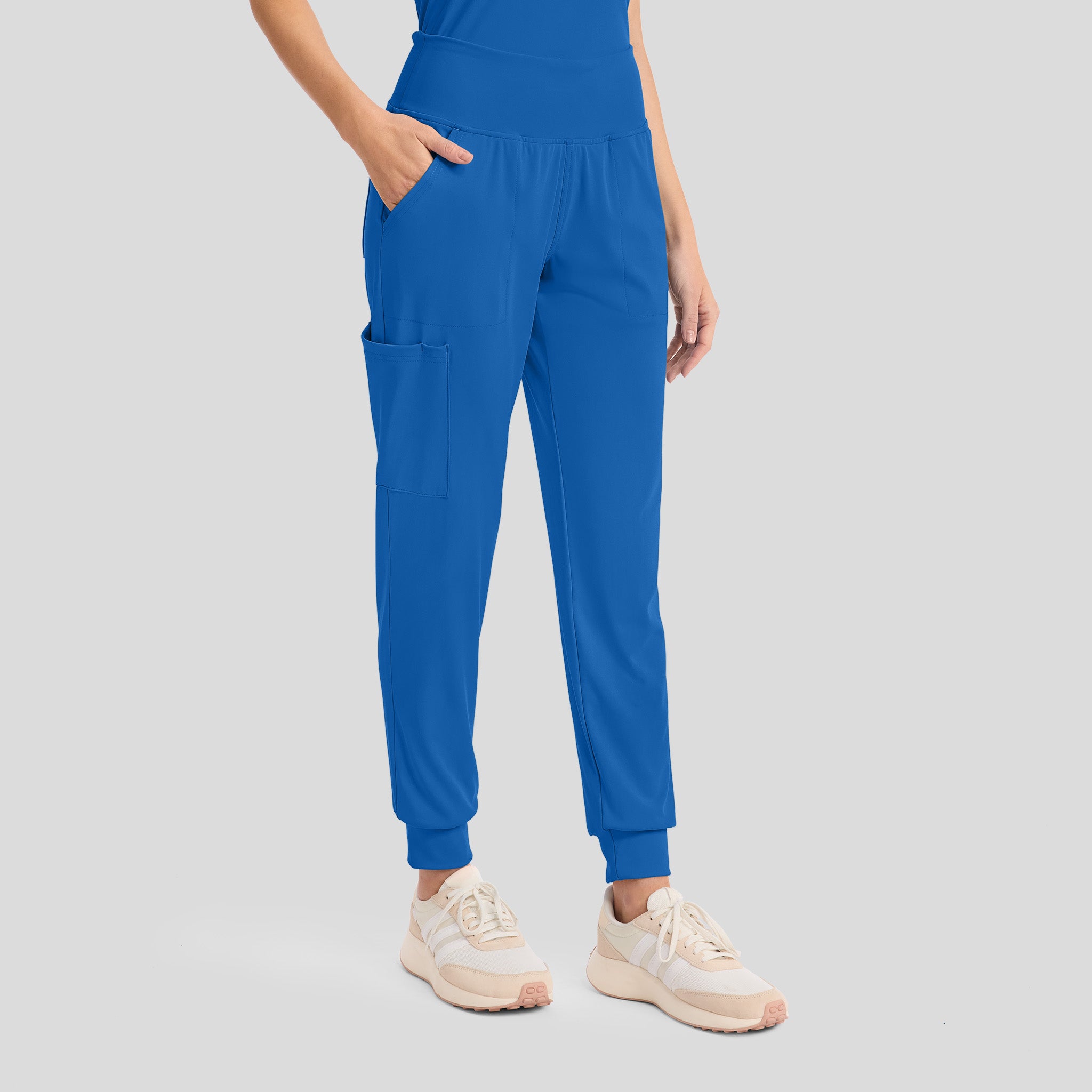 Achieve Pull-On Jogger Scrub Pant | Royal