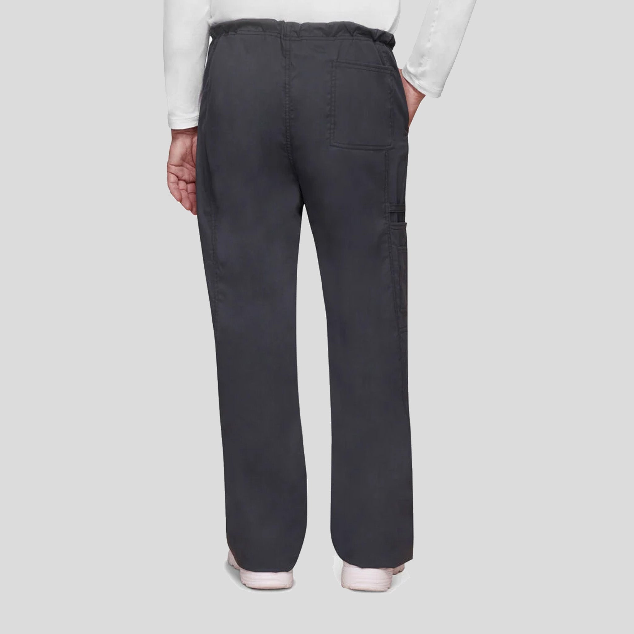 Unisex Drawstring Cargo Pant | Pewter