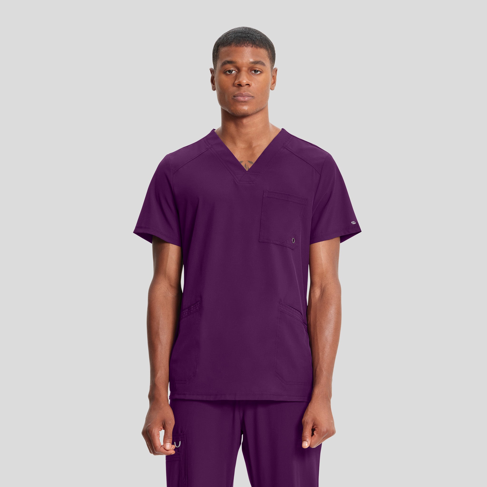 Men's V-Neck | Eggplant