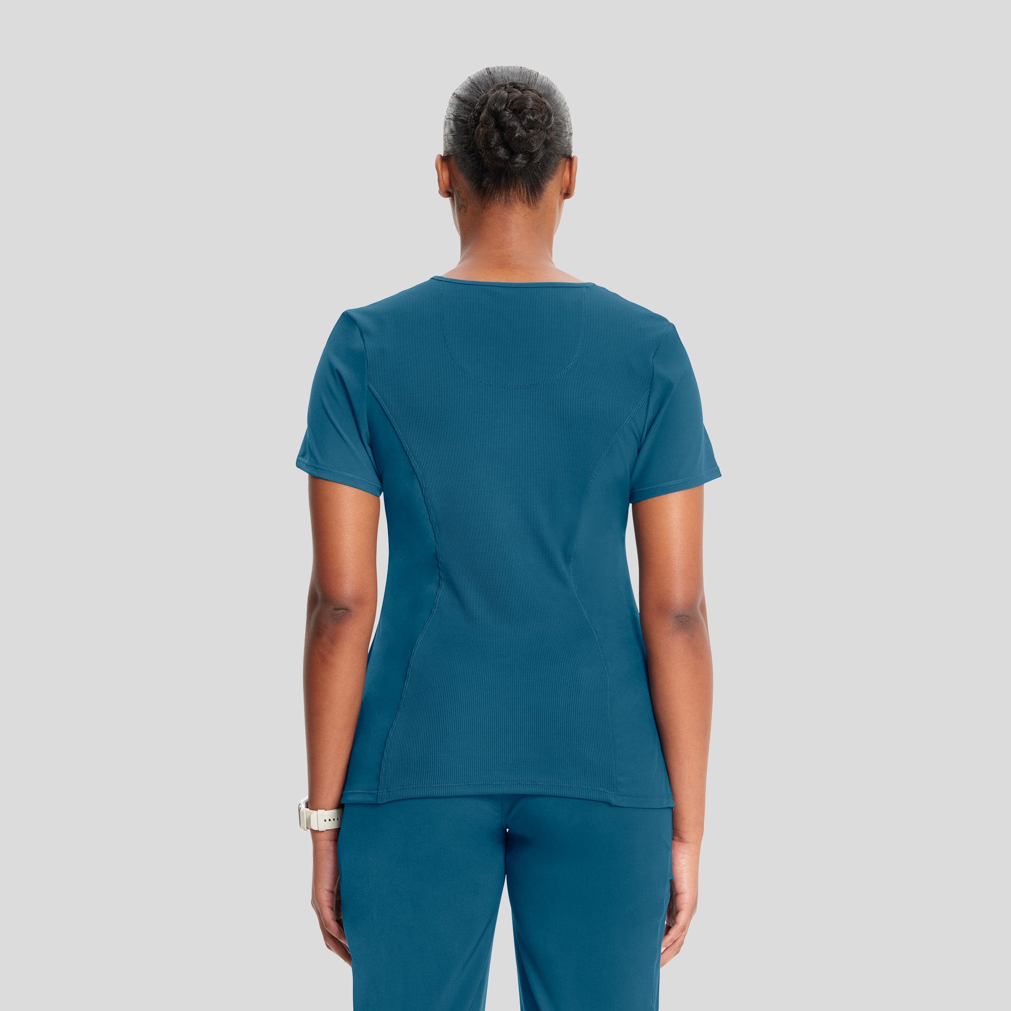 Women's Round Neck Top | Caribbean