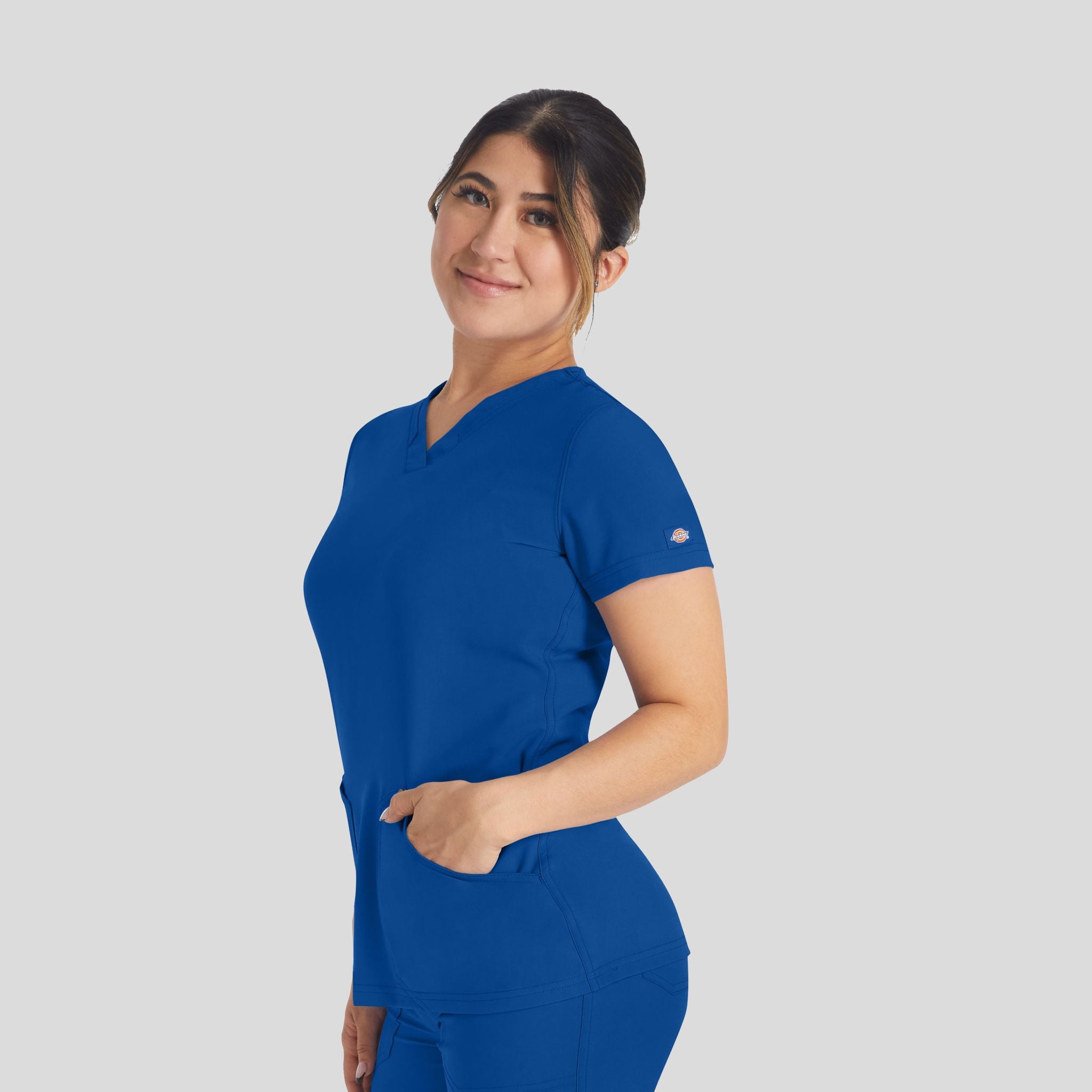 Women's V-Neck Scrub Top | Galaxy