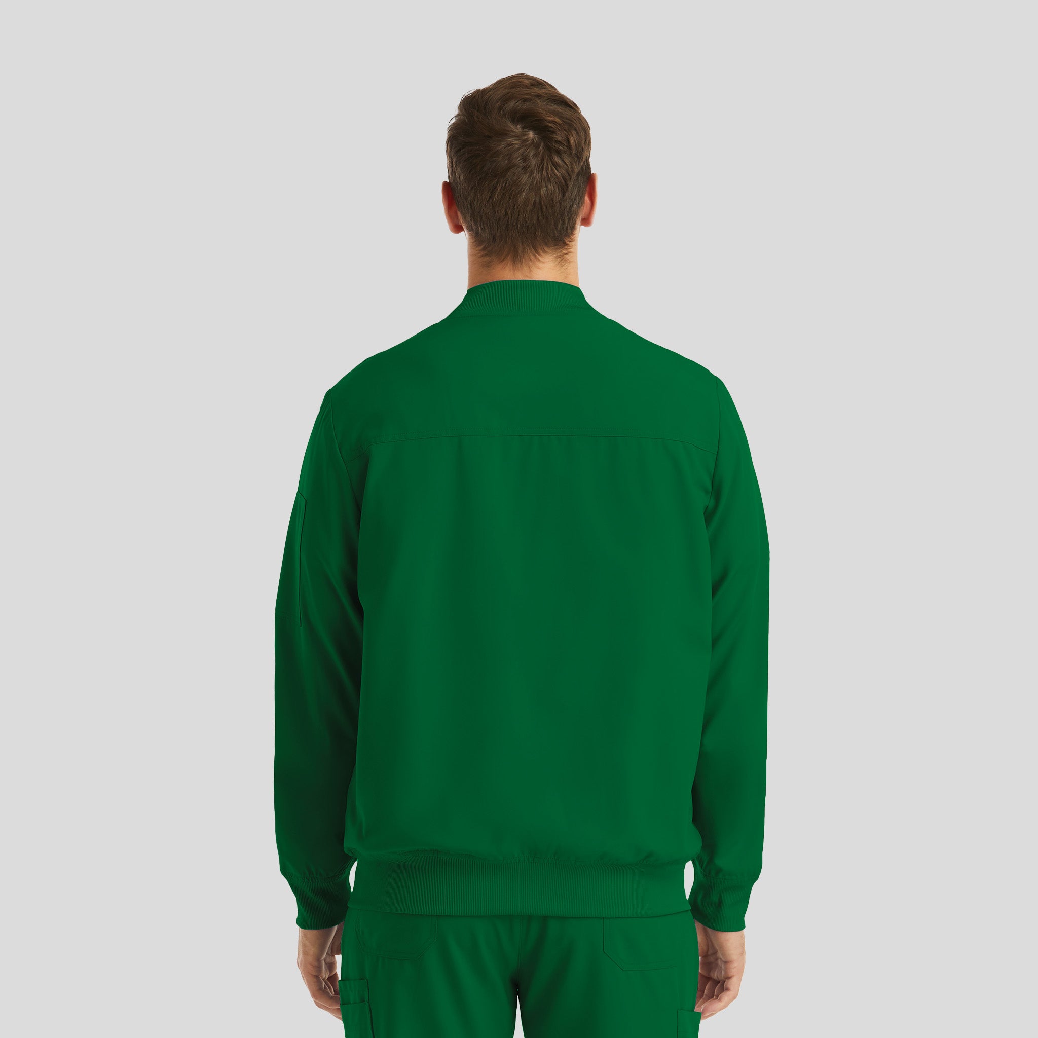 Men’s Full Zip Bomber Jacket | Hunter