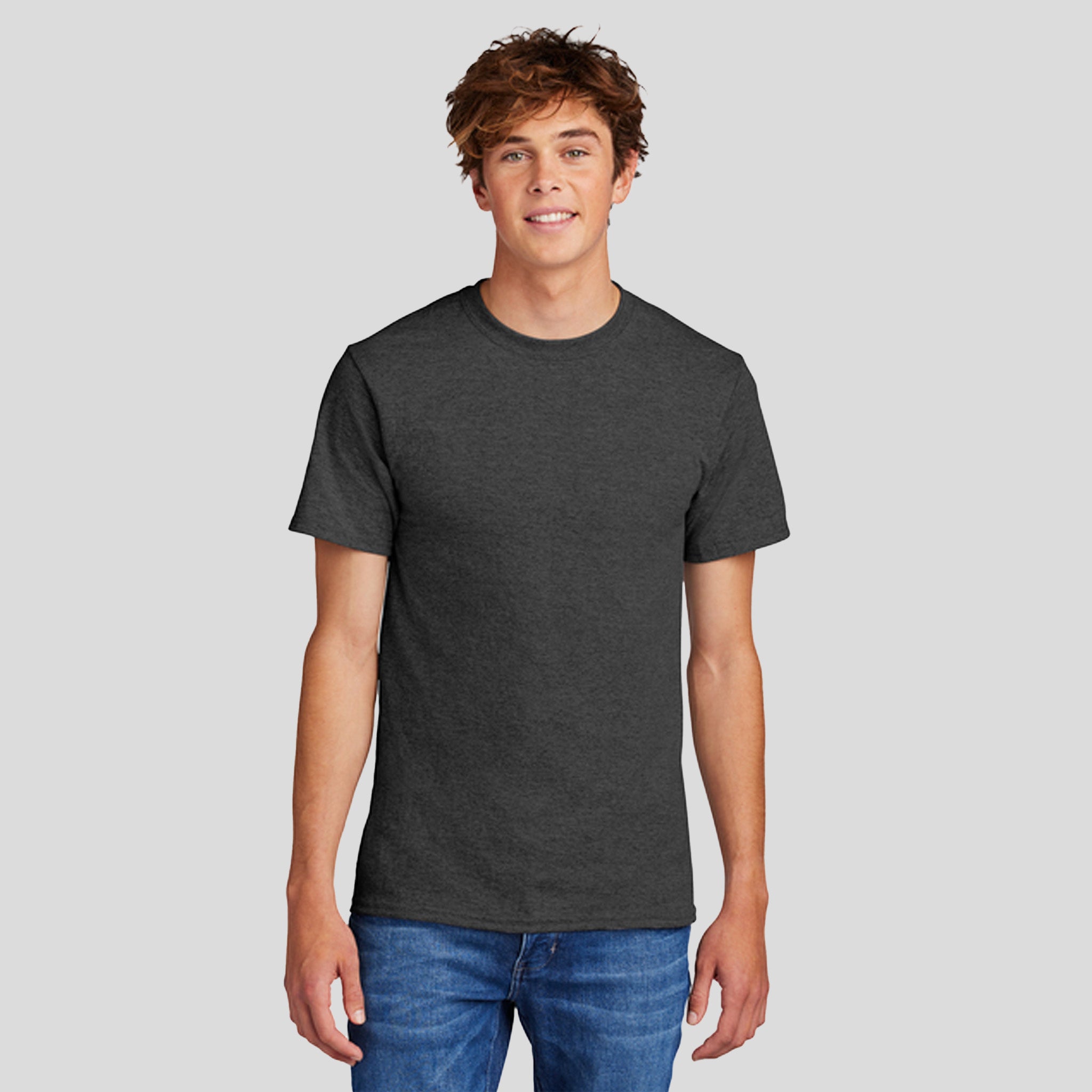 Core Blend Tee | Dark Heather Grey