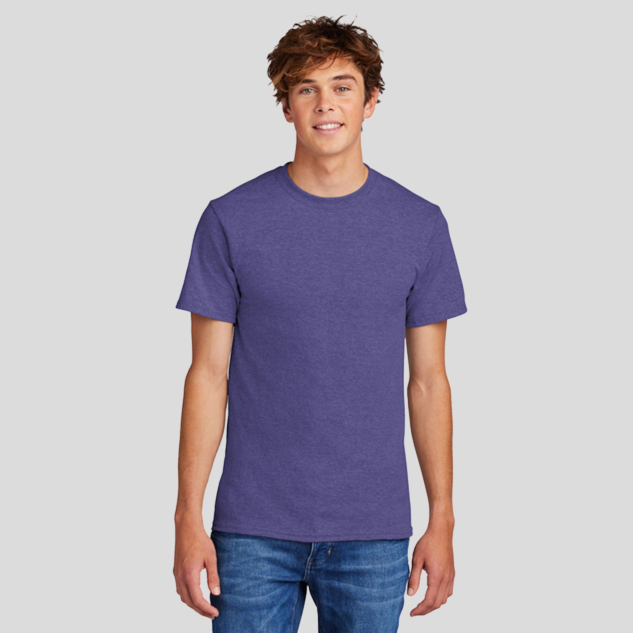 Core Blend Tee | Heather Purple