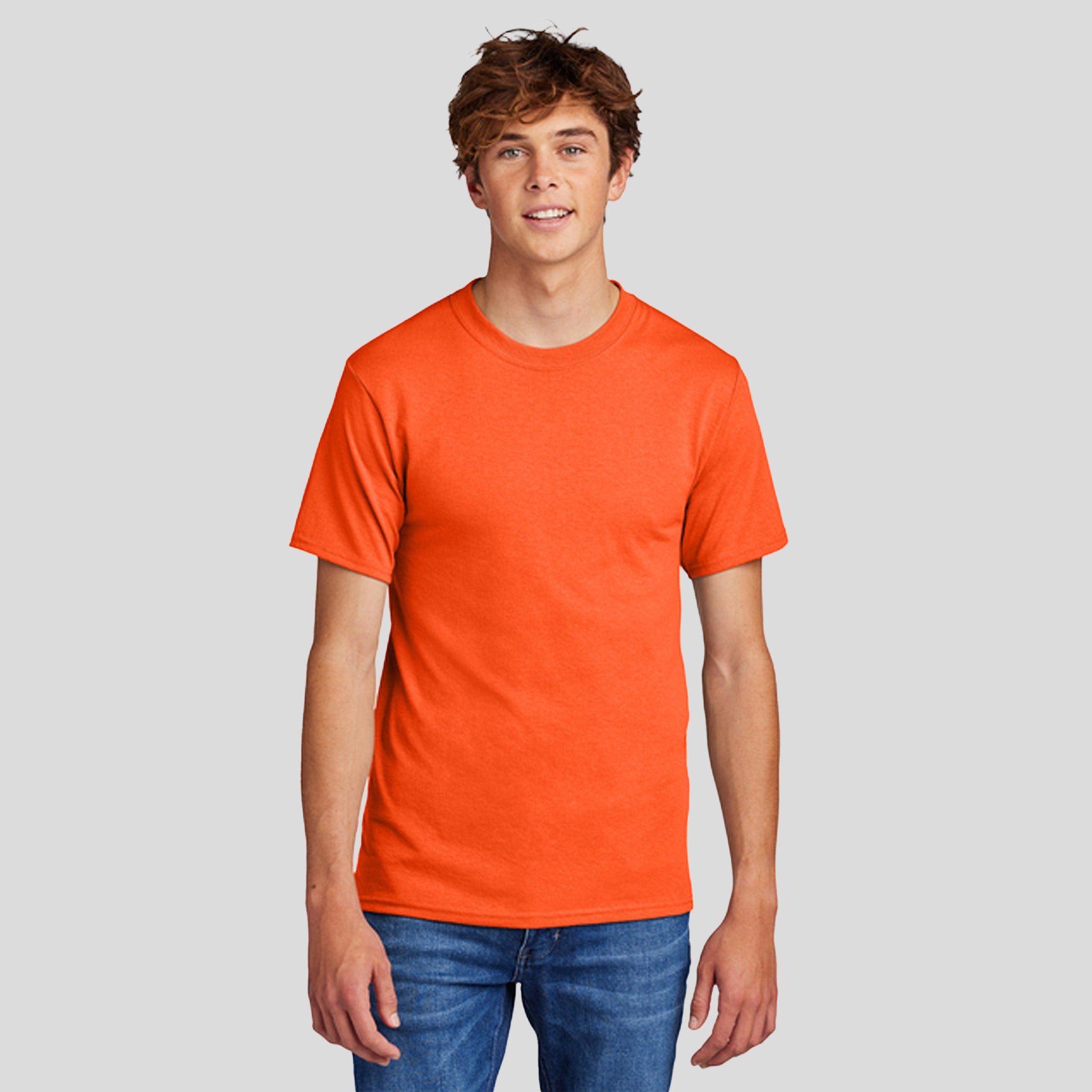 Core Blend Tee | Safety Orange