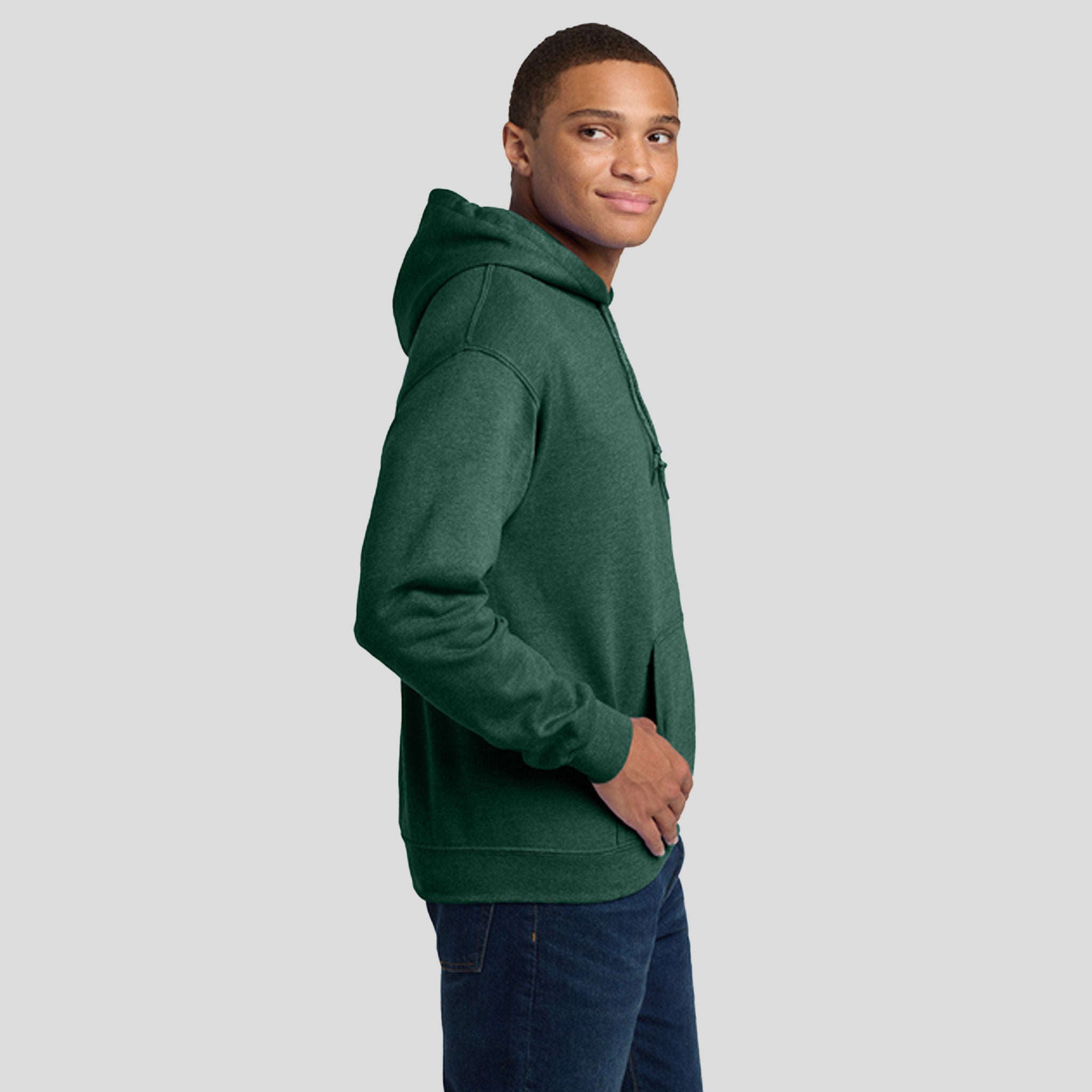 Heavy Blend™ Hooded Sweatshirt | Heather Dark Green